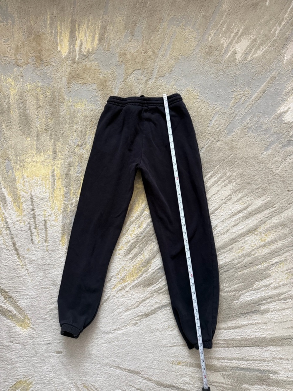 H&M Black Kids Sweatpants with Elastic Cuffs